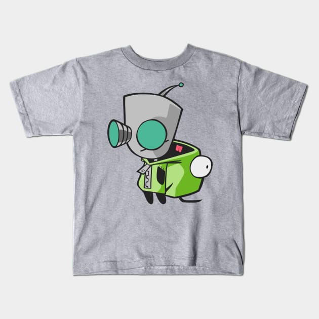 GIR ROBOT Kids T-Shirt by Vixie Hattori